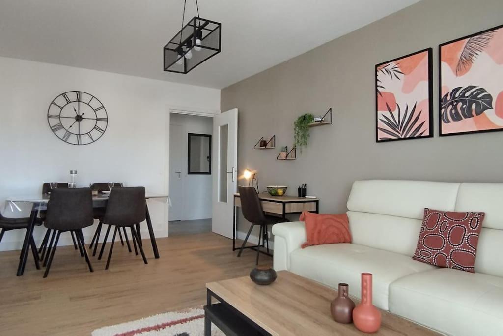 Les Geraniums, Bel Appartement Renove, Proche Plage Et Commerces La Seyne-sur-Mer Buitenkant foto