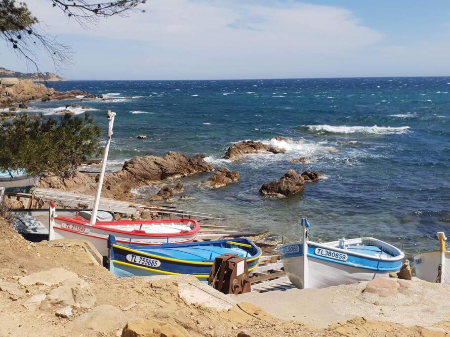 Les Geraniums, Bel Appartement Renove, Proche Plage Et Commerces La Seyne-sur-Mer Buitenkant foto
